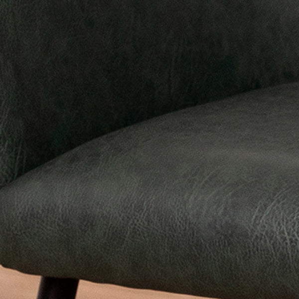Contemporary Chairs Kitchen Parsons Dining Armchair with Carbon Steel Legs