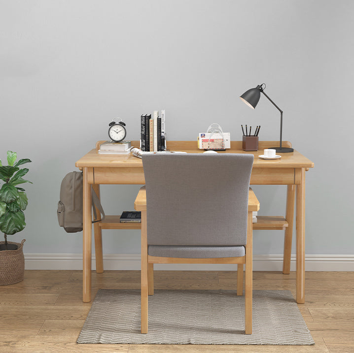 Wooden Contemporary Style Dining Arm Chair Indoor Kitchen Side Chairs of 18'' Wide
