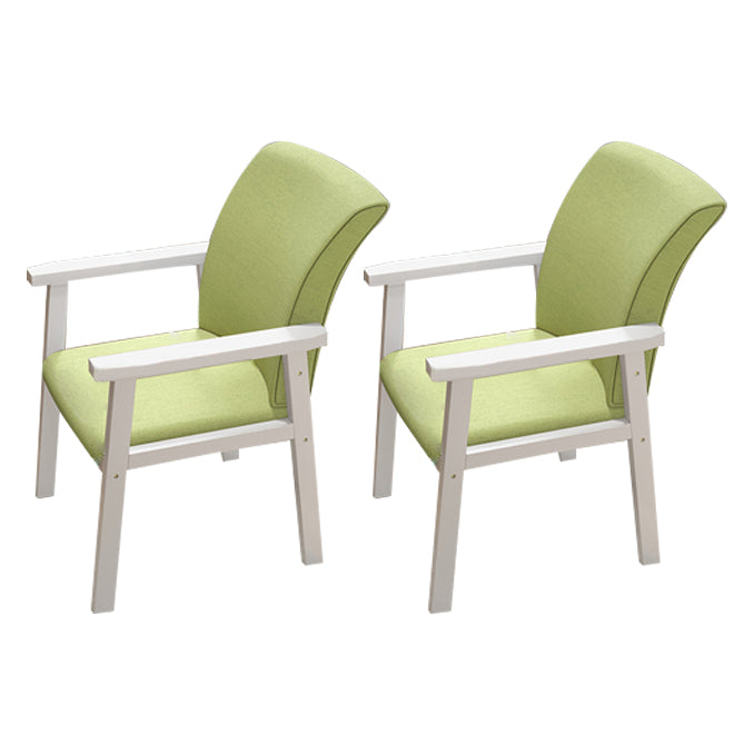 Wooden Contemporary Style Dining Arm Chair Indoor Kitchen Side Chairs of 18'' Wide
