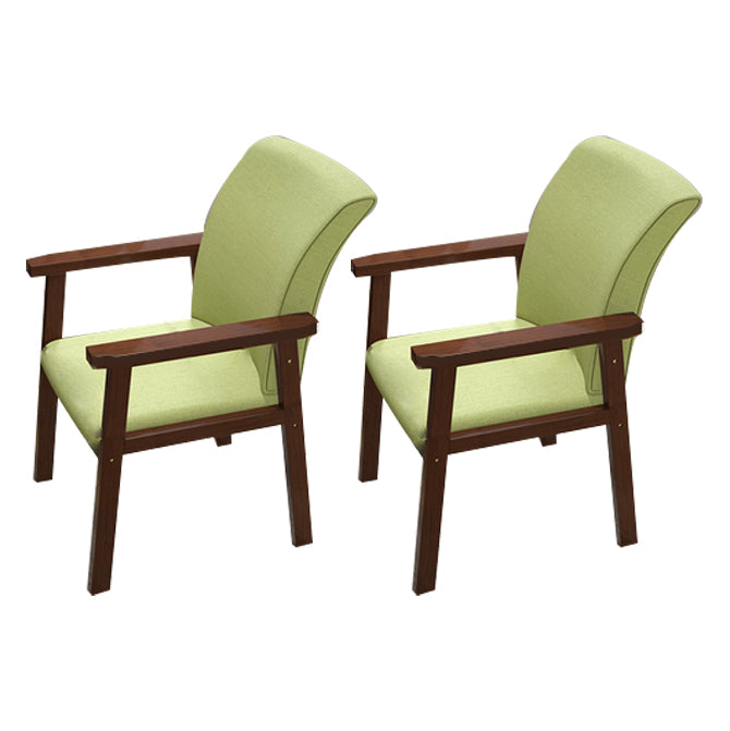 Wooden Contemporary Style Dining Arm Chair Indoor Kitchen Side Chairs of 18'' Wide