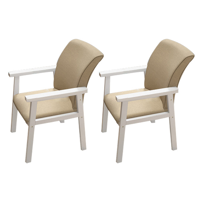 Wooden Contemporary Style Dining Arm Chair Indoor Kitchen Side Chairs of 18'' Wide