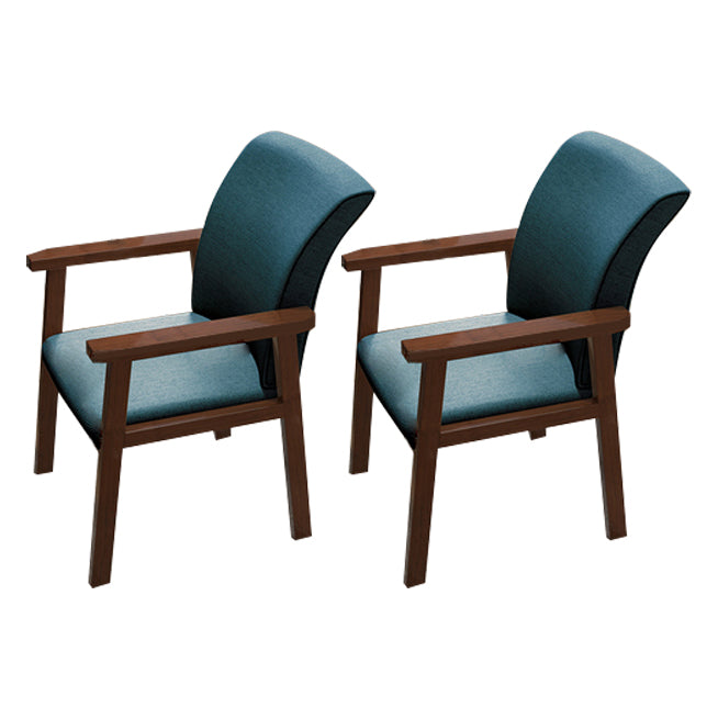 Wooden Contemporary Style Dining Arm Chair Indoor Kitchen Side Chairs of 18'' Wide