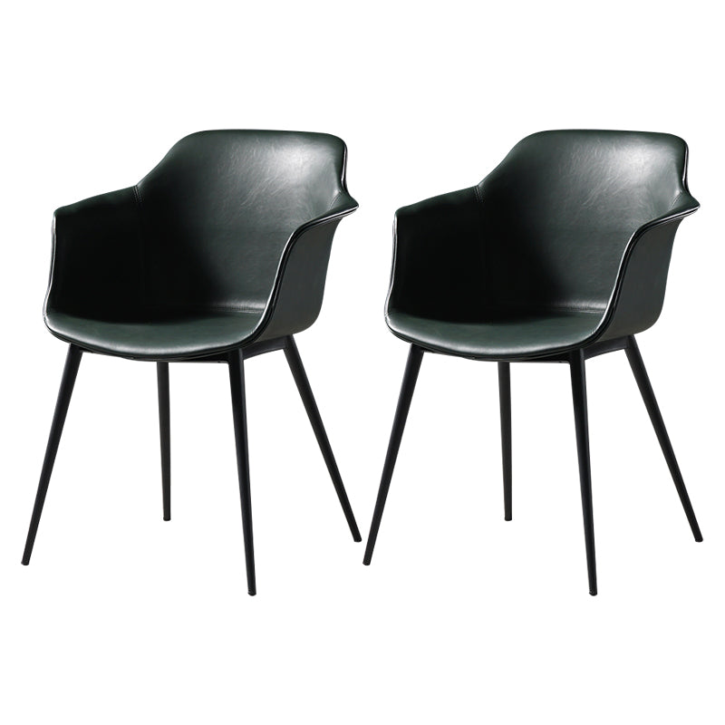 Chaise de bras de salle à manger scandinave