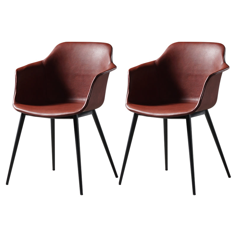 Chaise de bras de salle à manger scandinave