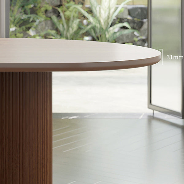 Mesa de comedor de estilo moderno colección de comedor de madera maciza de pino para interiores