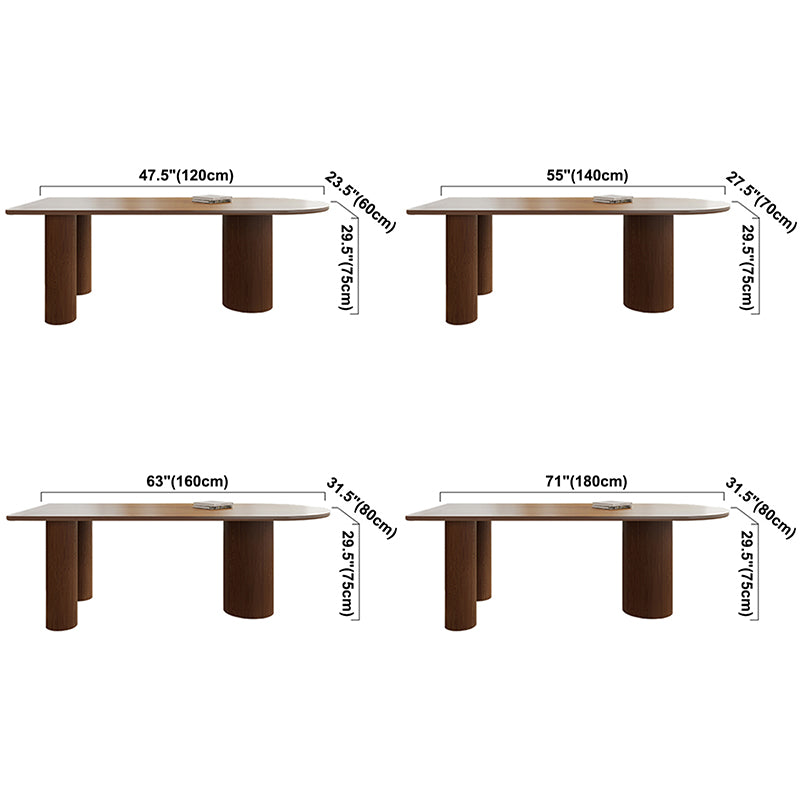 Mesa de comedor de estilo moderno colección de comedor de madera maciza de pino para interiores