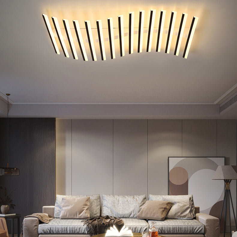 Modern Flush Mount Chandelier Linear Flush Mount Lighting Flush Mount Ceiling Lights