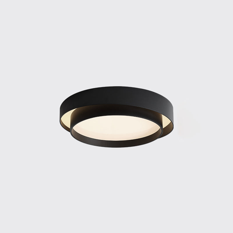 Smeedijzeren LED-plafondlamp in moderne, beknopte stijl Acryl ronde inbouwmontage voor slaapkamer