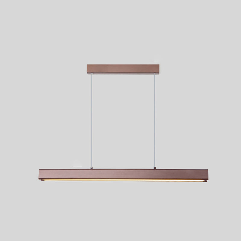 Nordic Simple Modern Characteristic Style LED Hanging Island Pendant Light for Dining Room Office