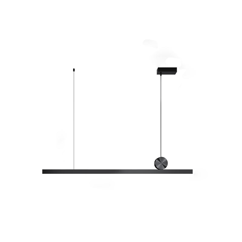 Luce di lusso Nordic Simple Slease LED LED Isola sospesa Luce a ciondolo per sala da pranzo