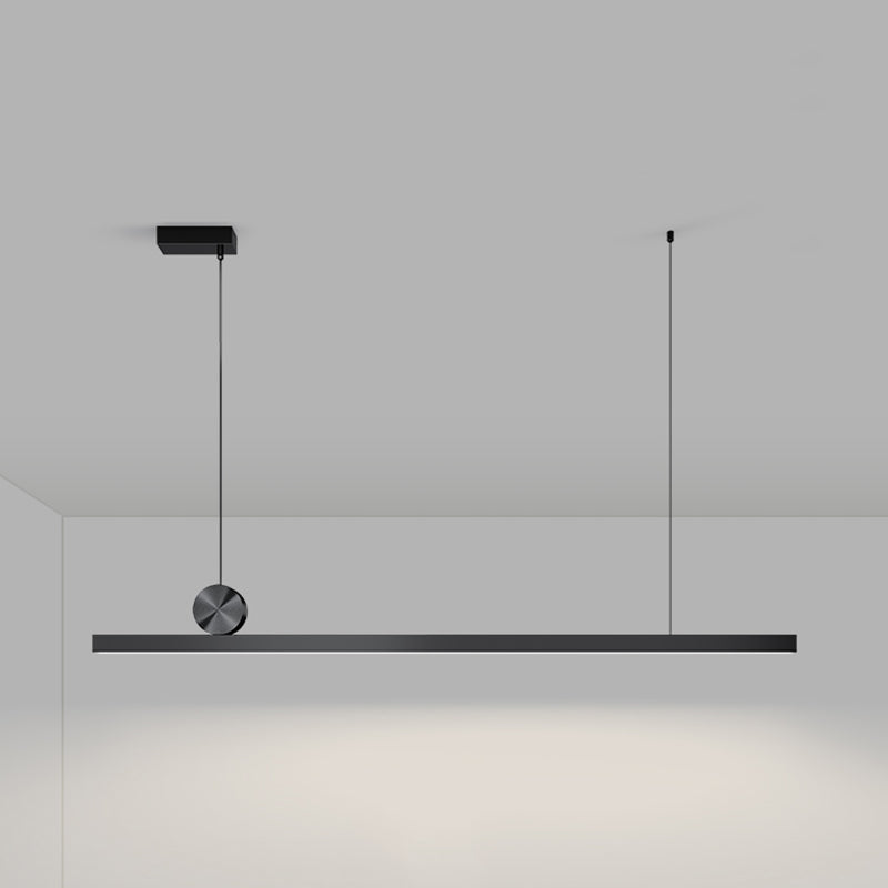 Luce di lusso Nordic Simple Slease LED LED Isola sospesa Luce a ciondolo per sala da pranzo