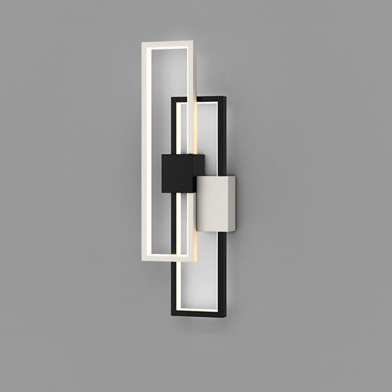 Accoglienza a parete contemporanea a 2 luci dell'illuminazione da parete in metallo per camera da letto