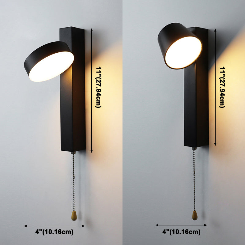 Modern 1-Light Reading Wall Sconce Adjustable Wall Mounted Light for Bedroom