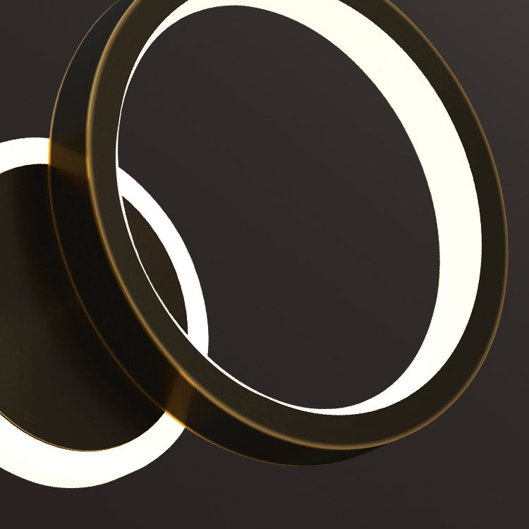 1-Light Modern Nordic Wall Lights Copper Wall Mounted Lamps for Bedroom