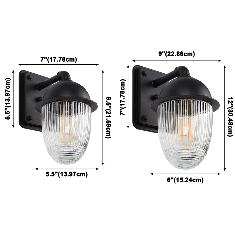 Schmiedeeisen Wandlampe Lampenleuchte Industrielle Outdoor -bewaffnete Leuchtenleuchte