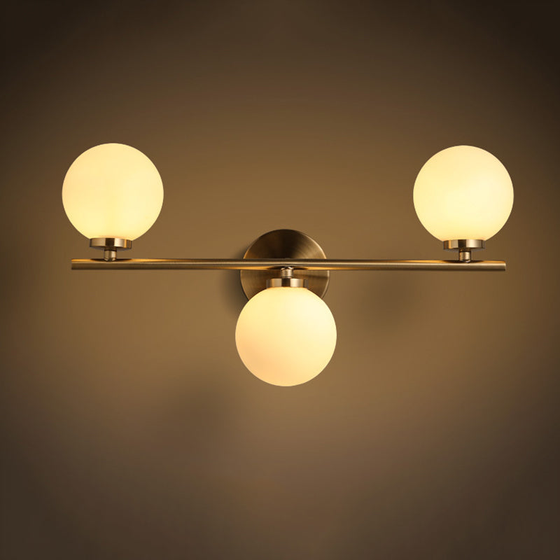 Nordic Modern Metal Wall Mounted Lighting Gold Wall Sconce for Bedroom