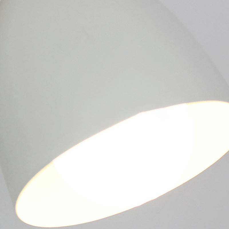 Moderne lampade a forma di macaron metallo 1 fluide con applique leggeri