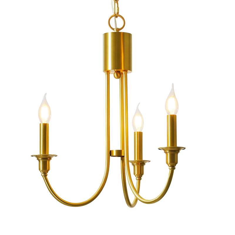 Traditional Hanging Pendant Lights Copper Hanging Lamps for Living Room