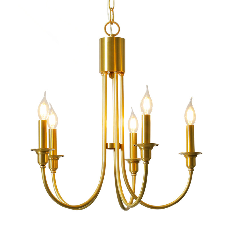 Traditional Hanging Pendant Lights Copper Hanging Lamps for Living Room