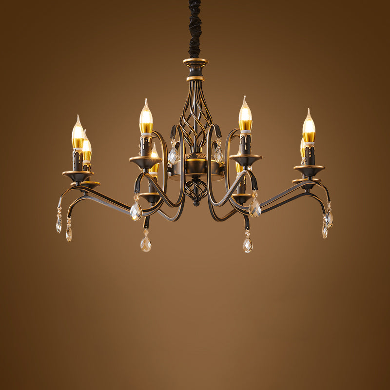 Metaalhangende hanglampen Traditionele hangende lampen voor woonkamer