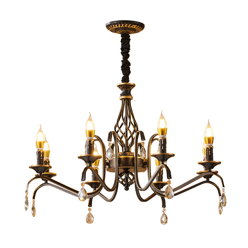 Metaalhangende hanglampen Traditionele hangende lampen voor woonkamer