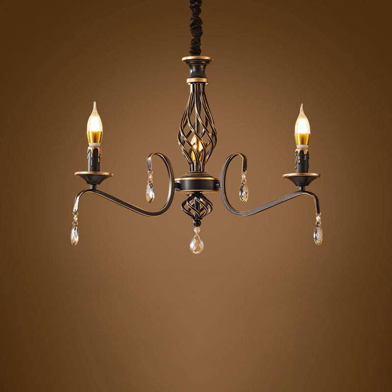 Metaalhangende hanglampen Traditionele hangende lampen voor woonkamer