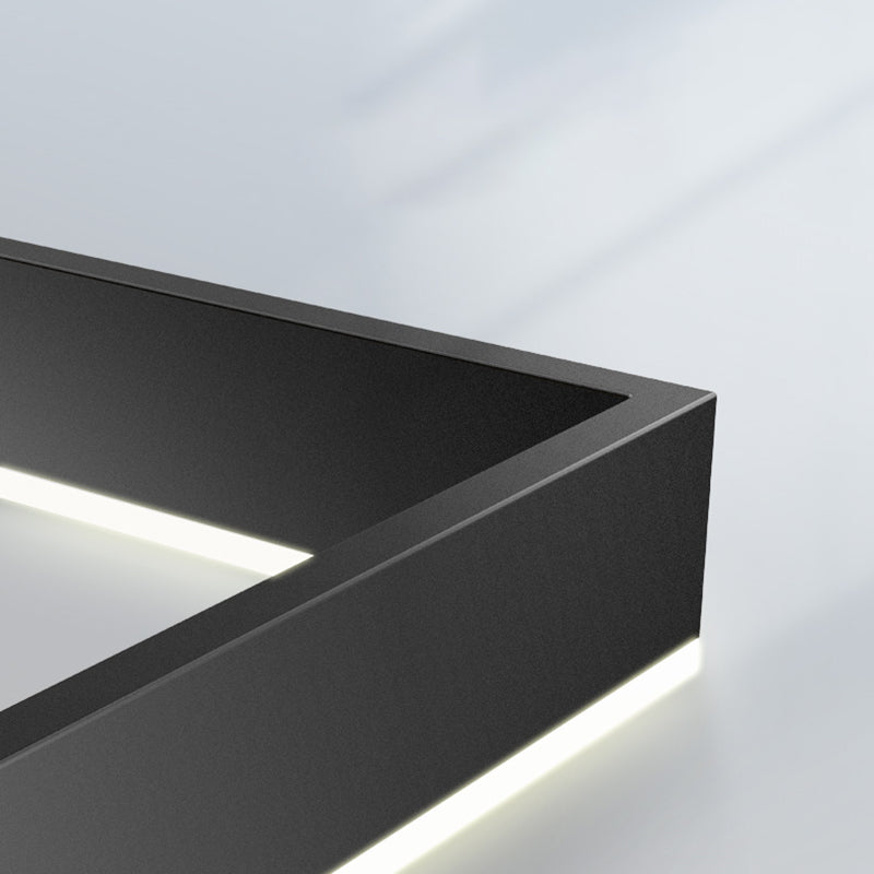 Múltiples cuadrados accesorios de iluminación colgante de araña moderna para comedor