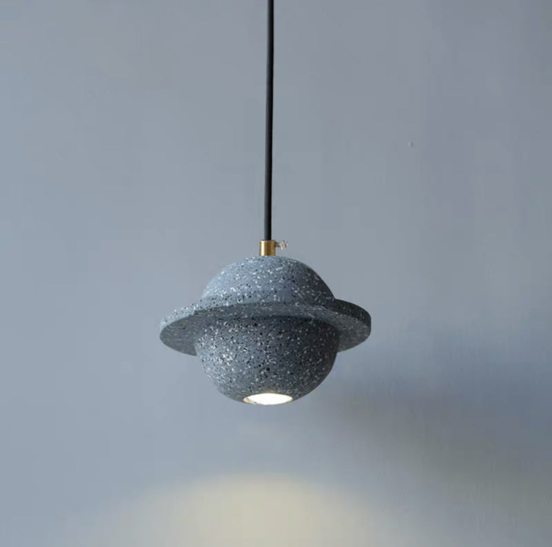 Spherical Down Lighting Pendant Modern Style Cement 1 Light Drop Pendant