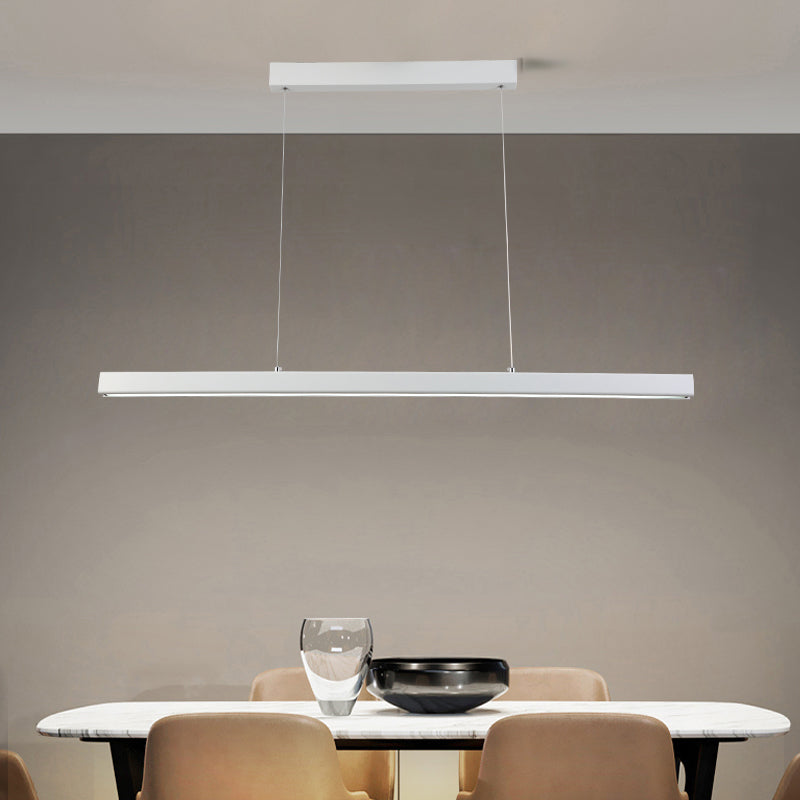 Simple Style LED Hanging Island Pendant Light for Dining Room Office Bar