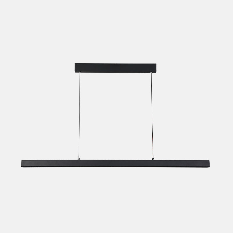 Simple Style LED Hanging Island Pendant Light for Dining Room Office Bar