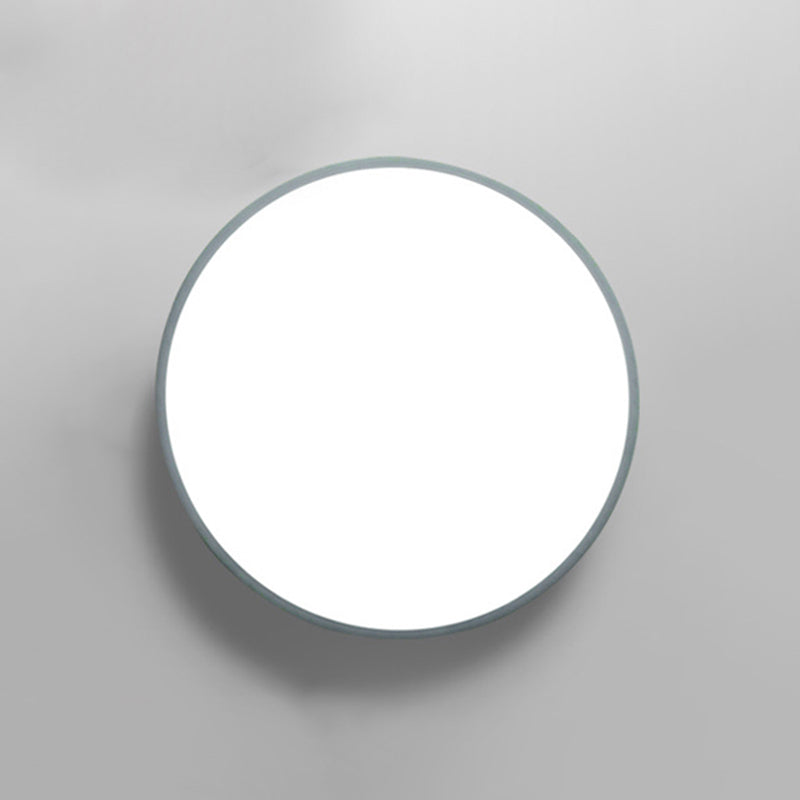 Moderne stijl rond inbouwmontage Plafondverlichting Metaal 1 Licht Led-inbouwlamp