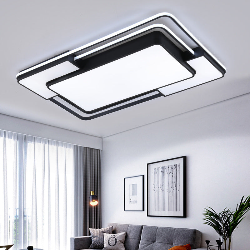 Mur d'ombrage géométrique Multi - lumières Scence lampe LED encastrée moderne et minimaliste