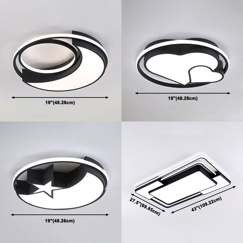 Mur d'ombrage géométrique Multi - lumières Scence lampe LED encastrée moderne et minimaliste