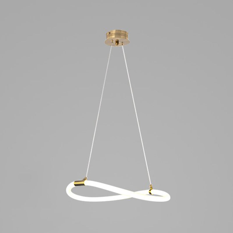 Luz simple característica de lujo de estilo simple lámpara led lámpara de lámpara para comedor para comedor