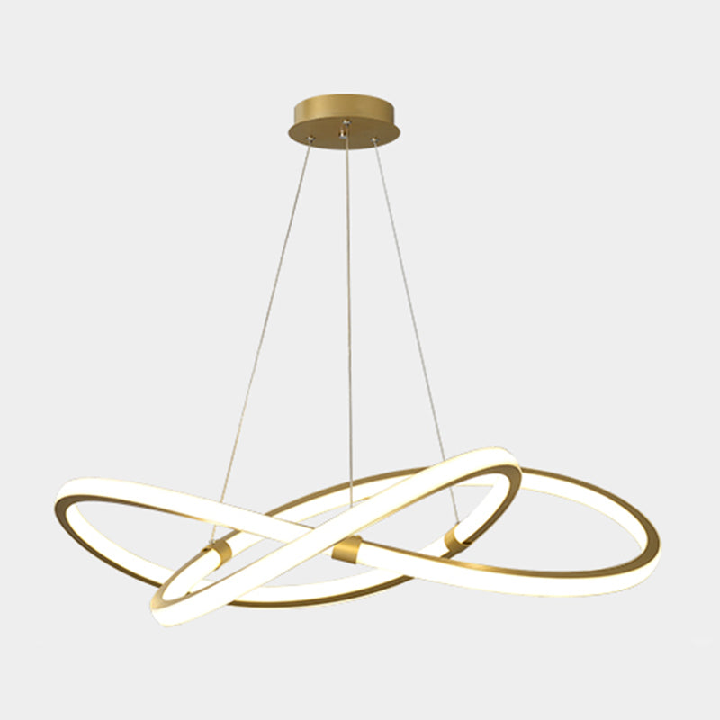 Luz simple característica de lujo de estilo simple lámpara led lámpara de lámpara para comedor para comedor