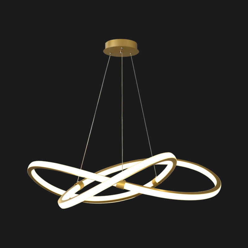 Luz simple característica de lujo de estilo simple lámpara led lámpara de lámpara para comedor para comedor