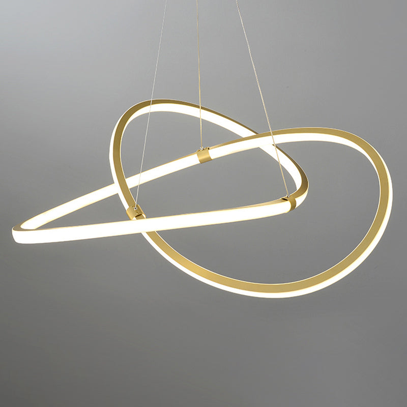 Luz simple característica de lujo de estilo simple lámpara led lámpara de lámpara para comedor para comedor