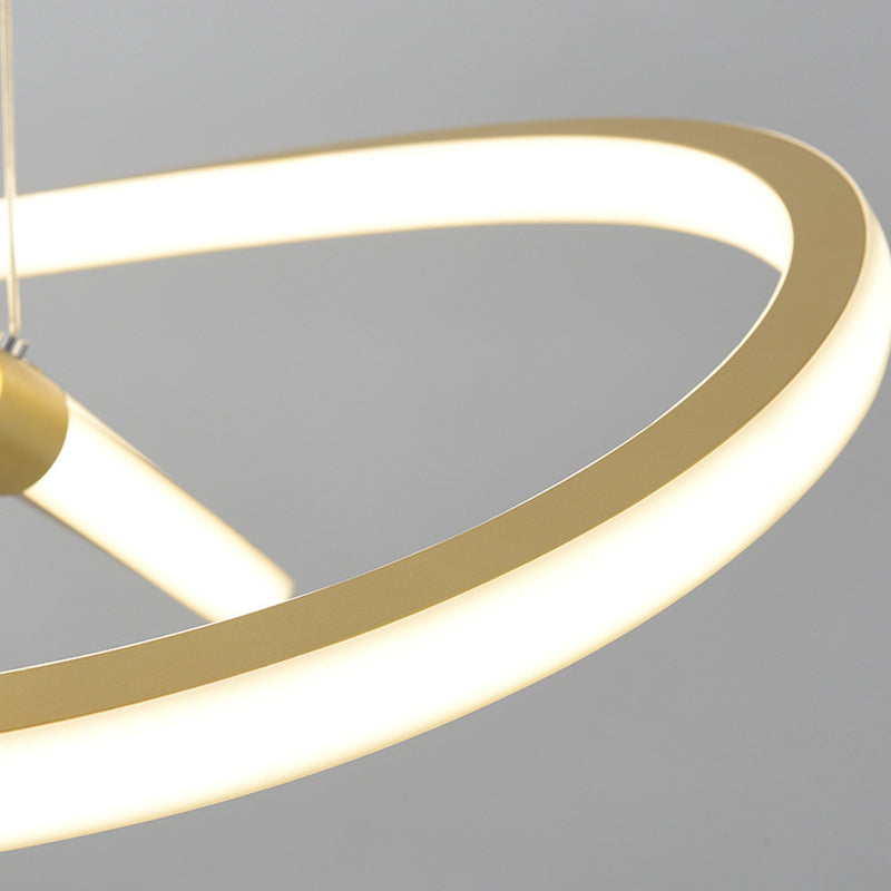 Luz simple característica de lujo de estilo simple lámpara led lámpara de lámpara para comedor para comedor