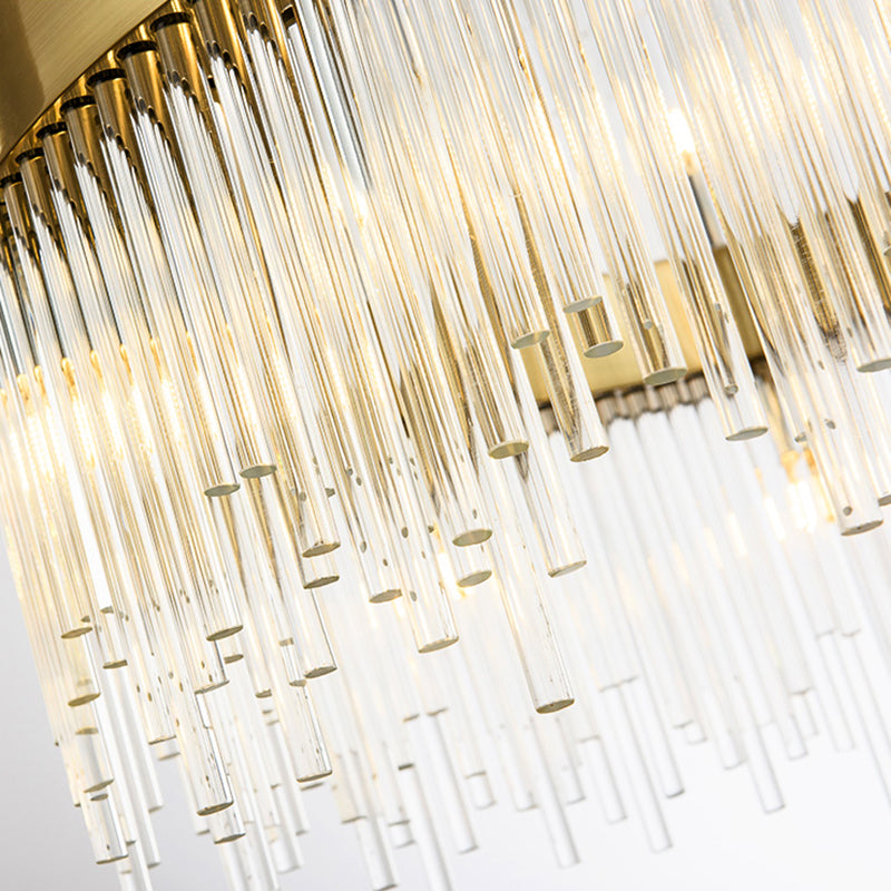 Luz de lujo moderno moderno simple led encogedor led lámpara luz para sala de estar dormitorio de comedor