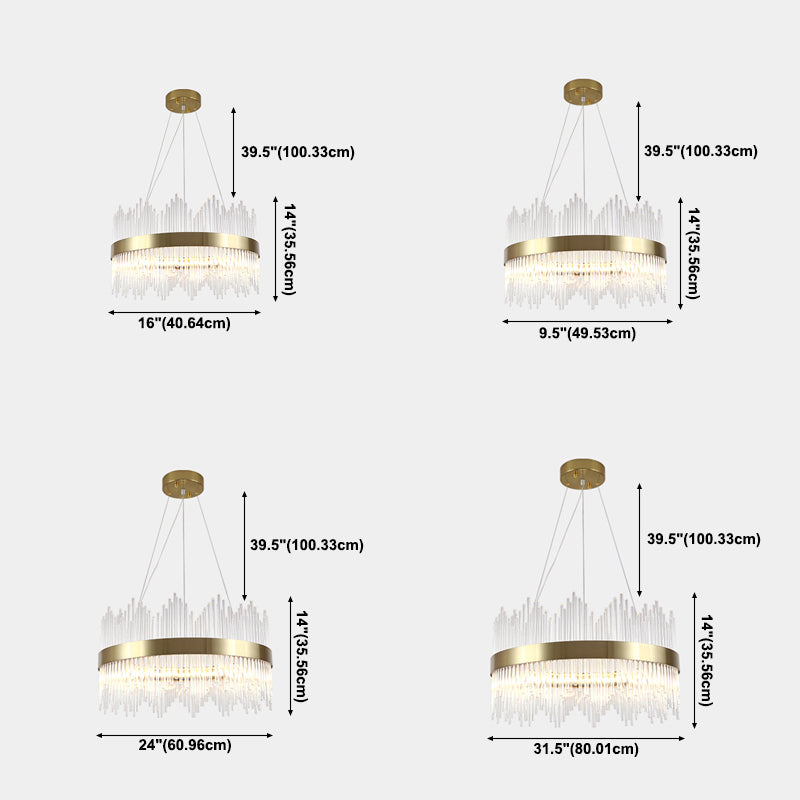 Luz de lujo moderno moderno simple led encogedor led lámpara luz para sala de estar dormitorio de comedor