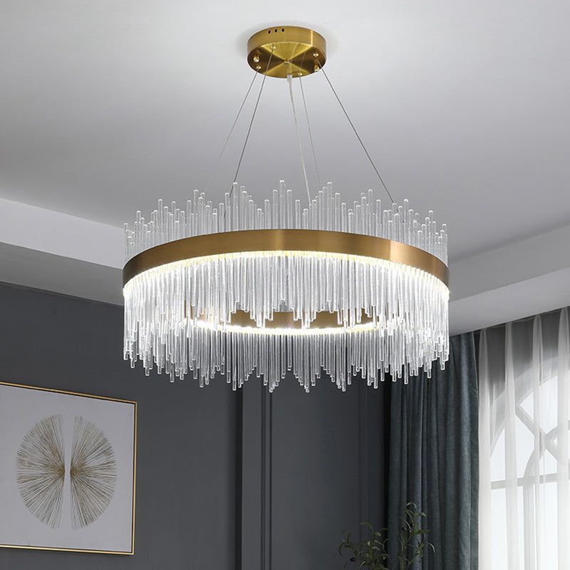 Luz de lujo moderno moderno simple led encogedor led lámpara luz para sala de estar dormitorio de comedor