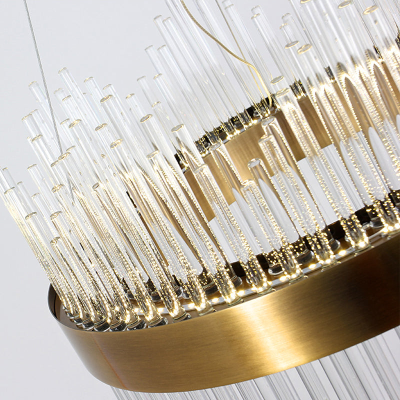 Luz de lujo moderno moderno simple led encogedor led lámpara luz para sala de estar dormitorio de comedor