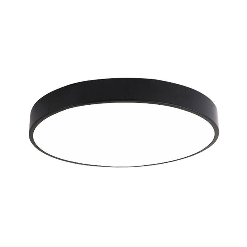 Metalen ronde led-inbouwlamp Moderne stijl 1 hoofdverzonken plafondlamp