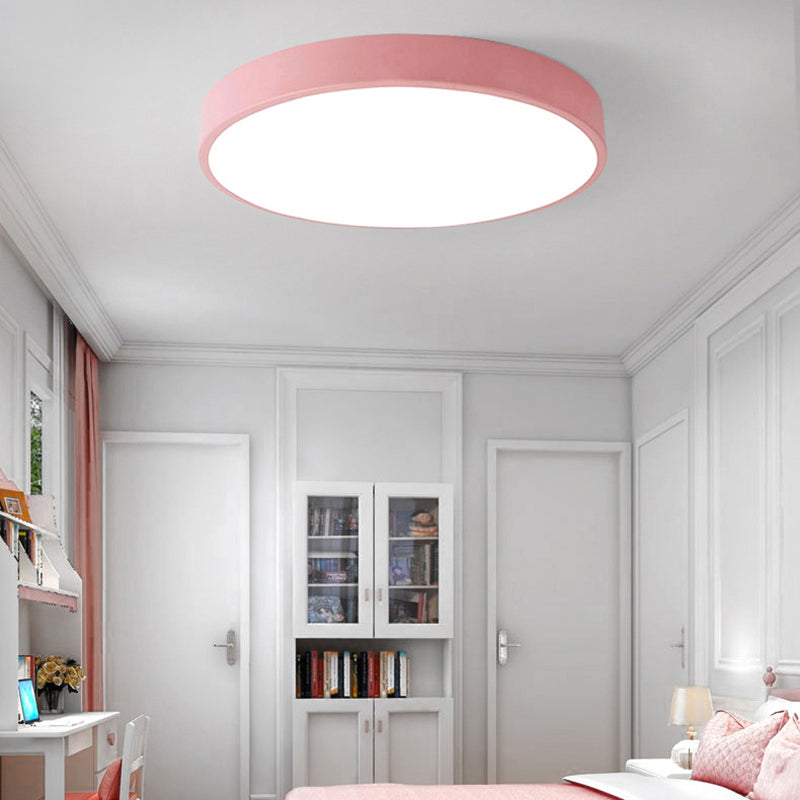 Metalen ronde led-inbouwlamp Moderne stijl 1 hoofdverzonken plafondlamp