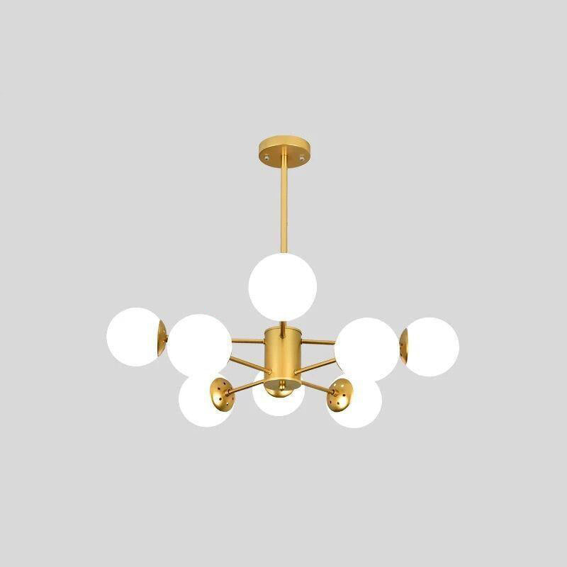 Luz de lámpara LED de metal de estilo múltiple de múltiples anillos de un solo nivel