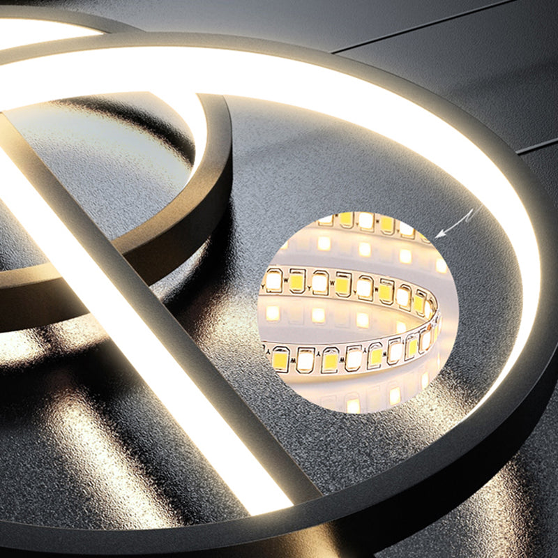 Apparecchi di illuminazione moderna a led isola a led lampada lampadario lineare per sala da pranzo