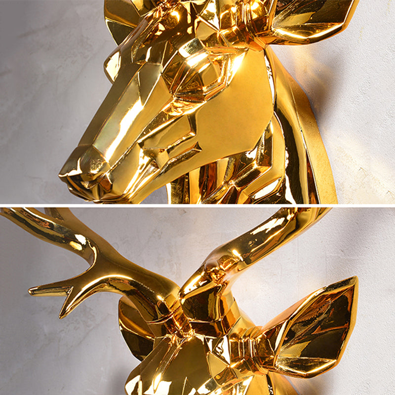 Lampes murales en métal mural mural contemporain à 1 lumière pour le salon