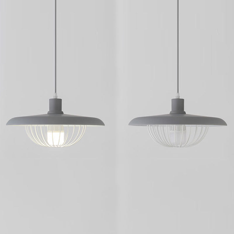 Moderner einfacher Stil 1 hellweiß/schwarz/gold/grau LED -Anhänger Beleuchtung für das Restaurant