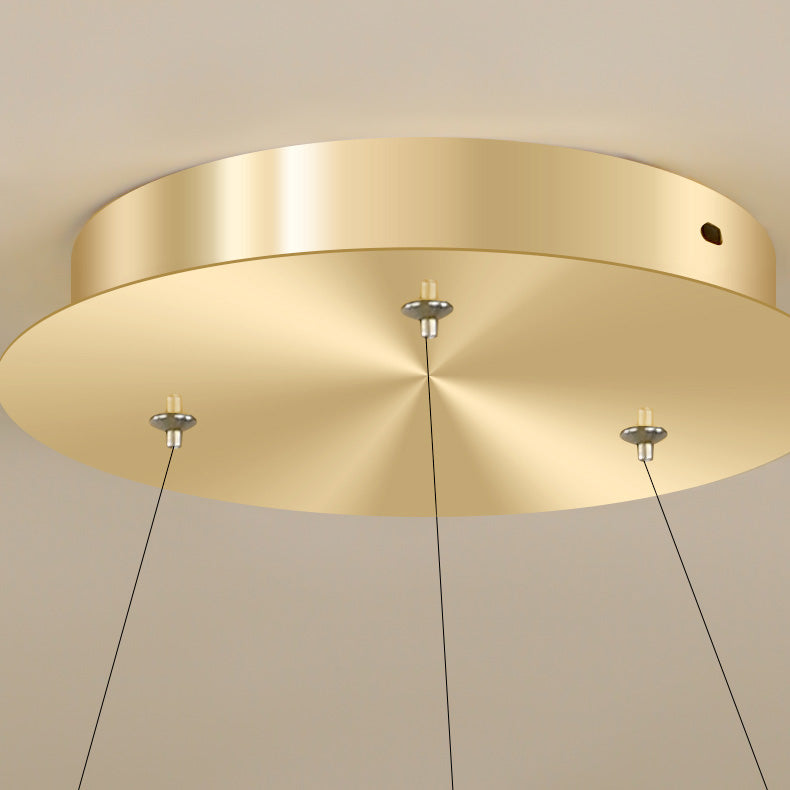 1 Light Twist Chandelier LED Modern Hanging Light Fixtures for Living Room Bedroom