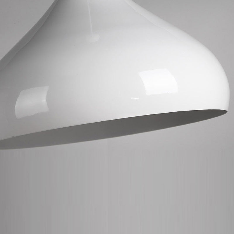 Metal Hanging Light Nordic Style Macron Color Pendant Light Conical Shape Hanging Light for Kitchen